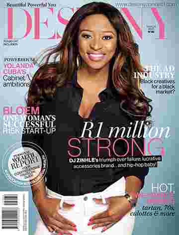 DJ Zinhle for Destiny Woman 